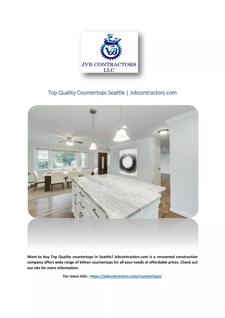 top quality countertops seattle jvbcontractors