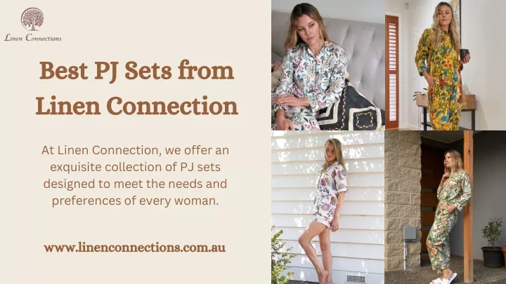 best pj sets from linen connection