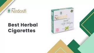 Best Herbal Cigarette