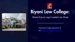 Biyani Law College: Best Law College Where Future Legal Leaders are Made