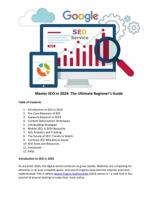 Master SEO in 2024 - The Ultimate Beginner’s Guide - Site Invention