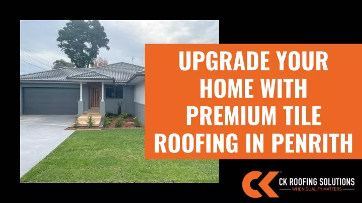 upgrade your home with premium tile roofing