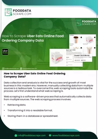 how to scrape uber eats online food ordering