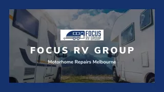 Motorhome Repairs Melbourne