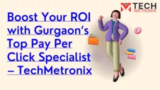 TechMetronix- Pay Per Click Specialist in Gurgaon