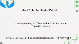 sleekit technologies pvt td