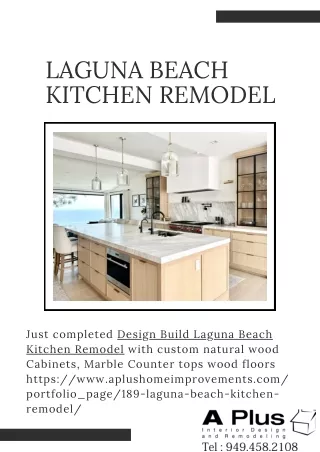 Laguna Beach Kitchen Remodel