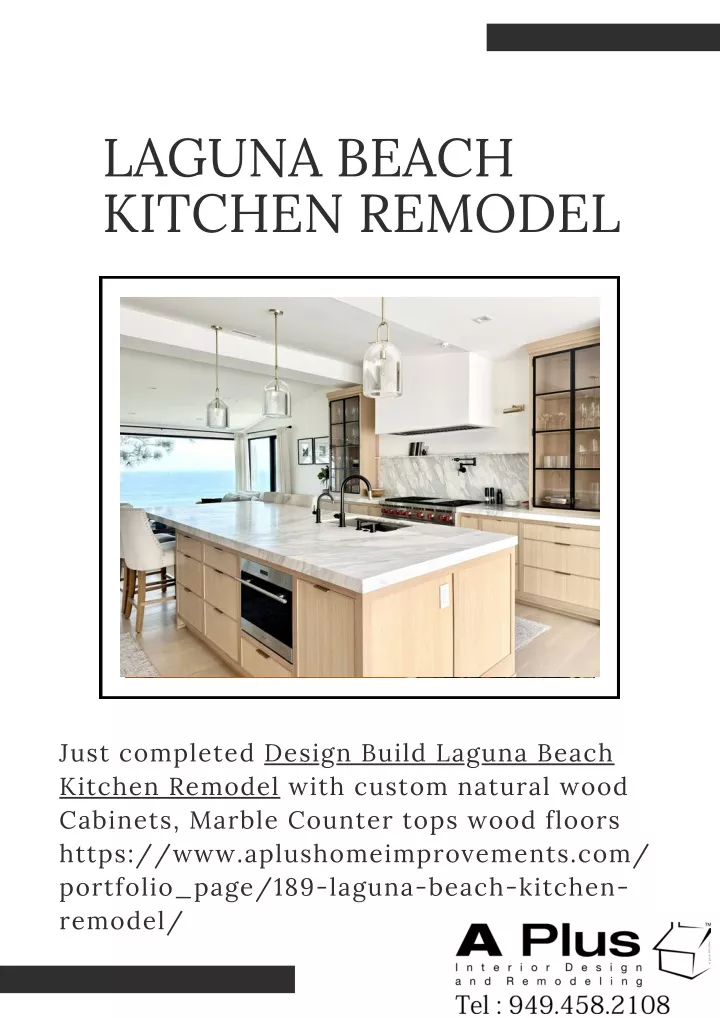 laguna beach kitchen remodel