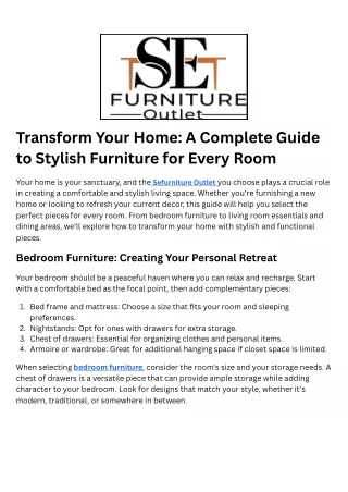 transform your home a complete guide to stylish