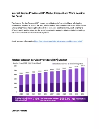 internet service providers isp market competition
