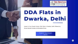 Invest in Your Dream Home DDA Flats in Dwarka, Delhi Offered by Shree Ganesh Estate at Affordable Prices