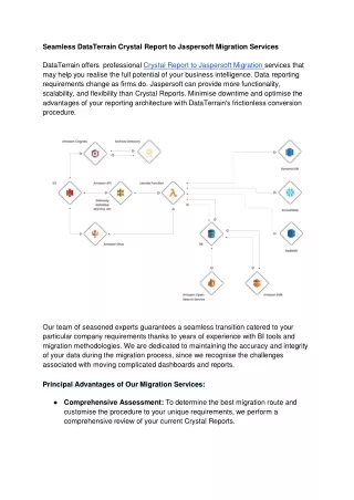 Seamless DataTerrain Crystal Report to Jaspersoft Migration Services