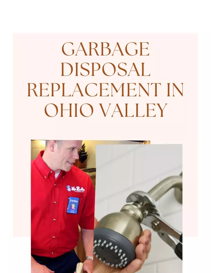 garbage disposal replacement in ohio valley