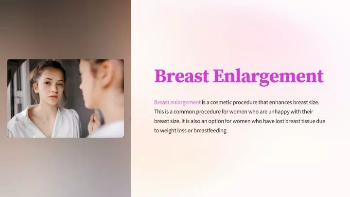 breast enlargement