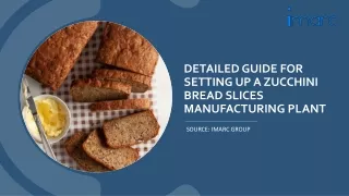 detailed guide for setting up a zucchini bread
