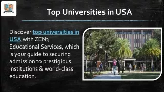 Top Universities in USA