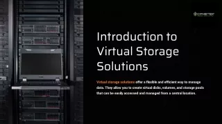 introduction to virtual storage solutions