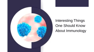 interesting things one should know about