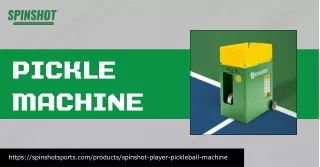 The Ultimate Tennis Ball Machine - Spinshotsports