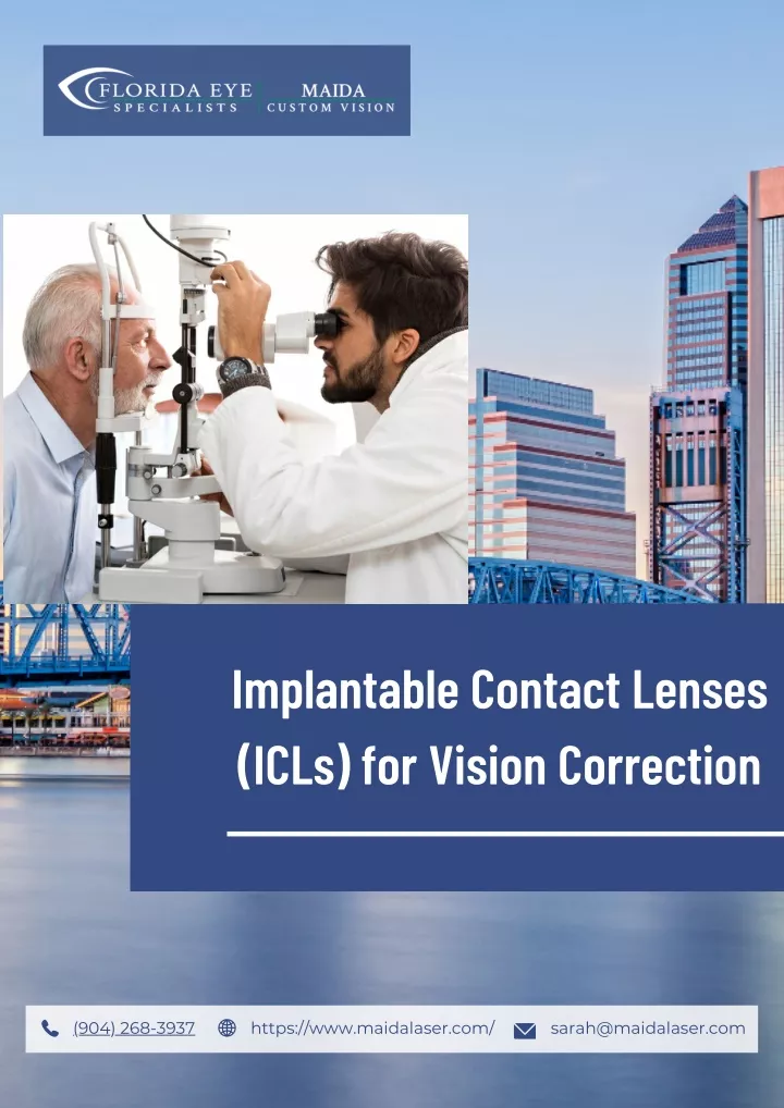 implantable contact lenses icls for vision