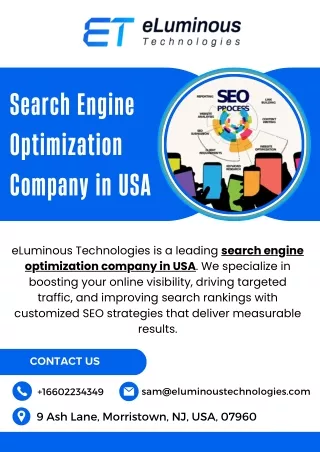 Search Engine Optimization Company in USA