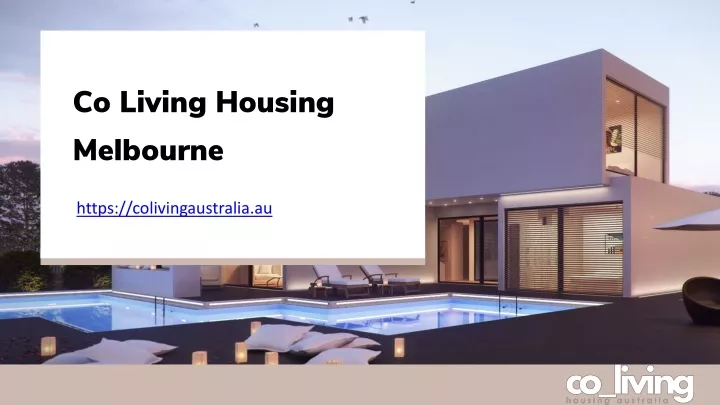 co living housing melbourne