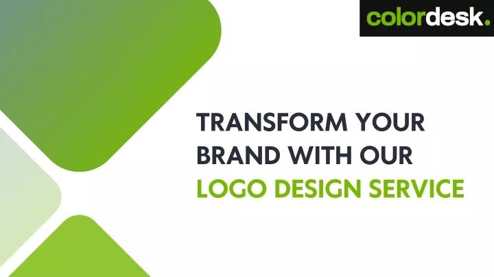 transform your brand with our logo design service