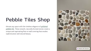 pebble tiles shop