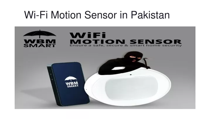 wi fi motion sensor in pakistan