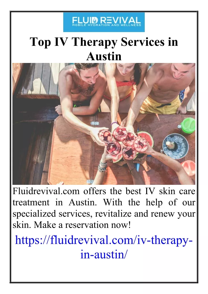 top iv therapy services in austin