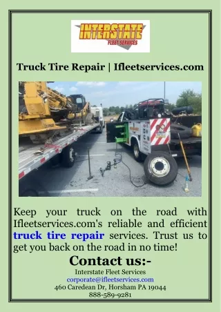 Truck Tire Repair  Ifleetservices.com