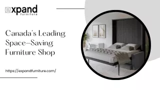 Canada’s Leading Space-Saving Furniture Shop