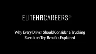 Trucking Recruiter