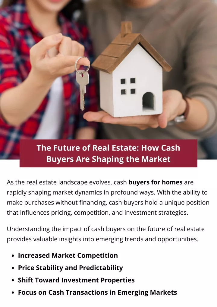 the future of real estate how cash buyers