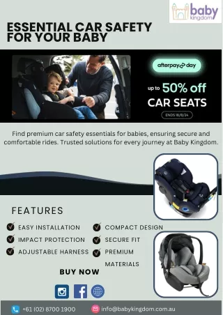 Why Maxi-Cosi is the Best Choice for Toddler Car Seats