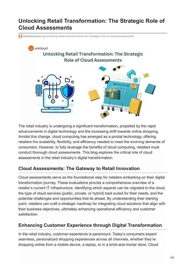 unlocking retail transformation the strategic