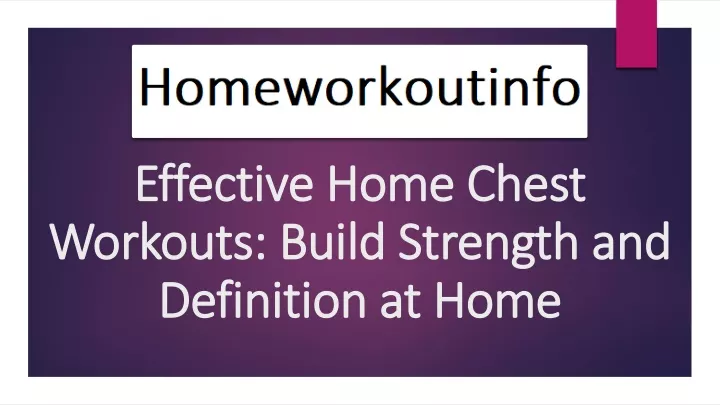 effective home chest workouts build strength and definition at home