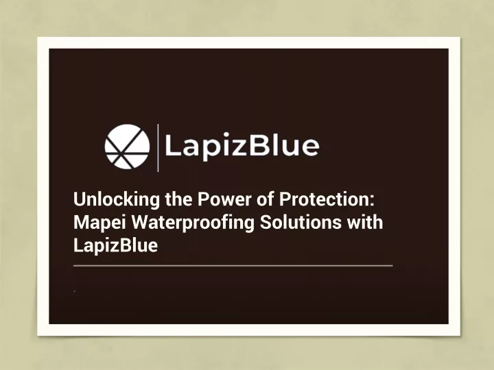 unlocking the power of protection mapei waterproofing solutions with lapizblue