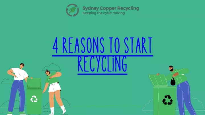 4 reasons to start recycling