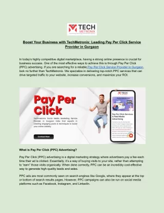 boost your business with techmetronix leading