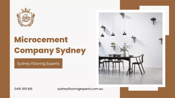 microcement company sydney