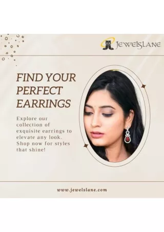 Affordable Earrings Online | Best Deals & Discounts