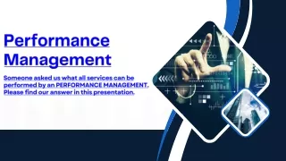 performance management