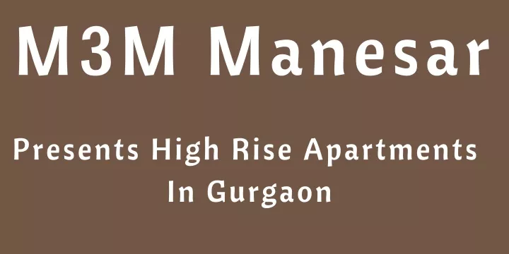 m3m manesar