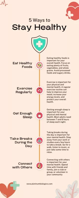 Beeben Russell: 5 Ways to Stay Healthy