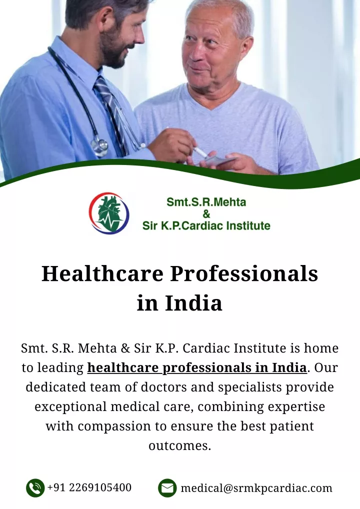 healthcare professionals in india