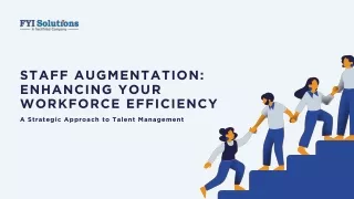 staff augmentation enhancing your workforce