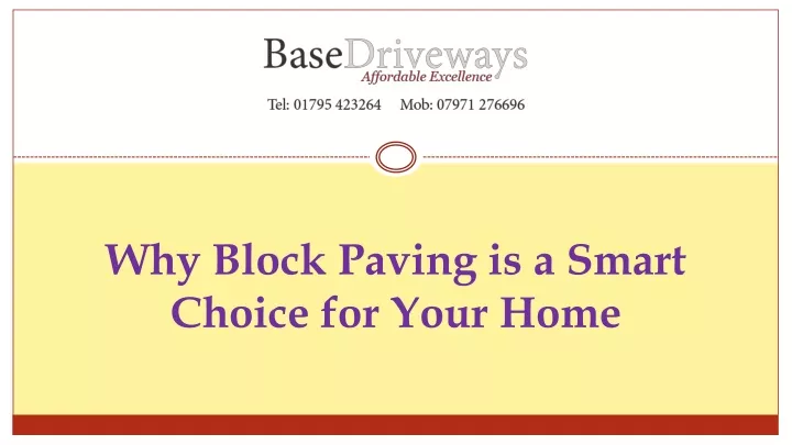 why block paving is a smart choice for your home