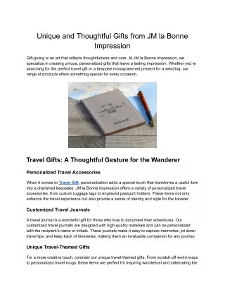 Groomsmen Gifts - Personalized & Memorable