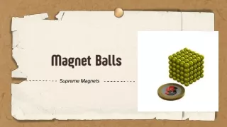 Magnet Balls  - Supreme Magnets